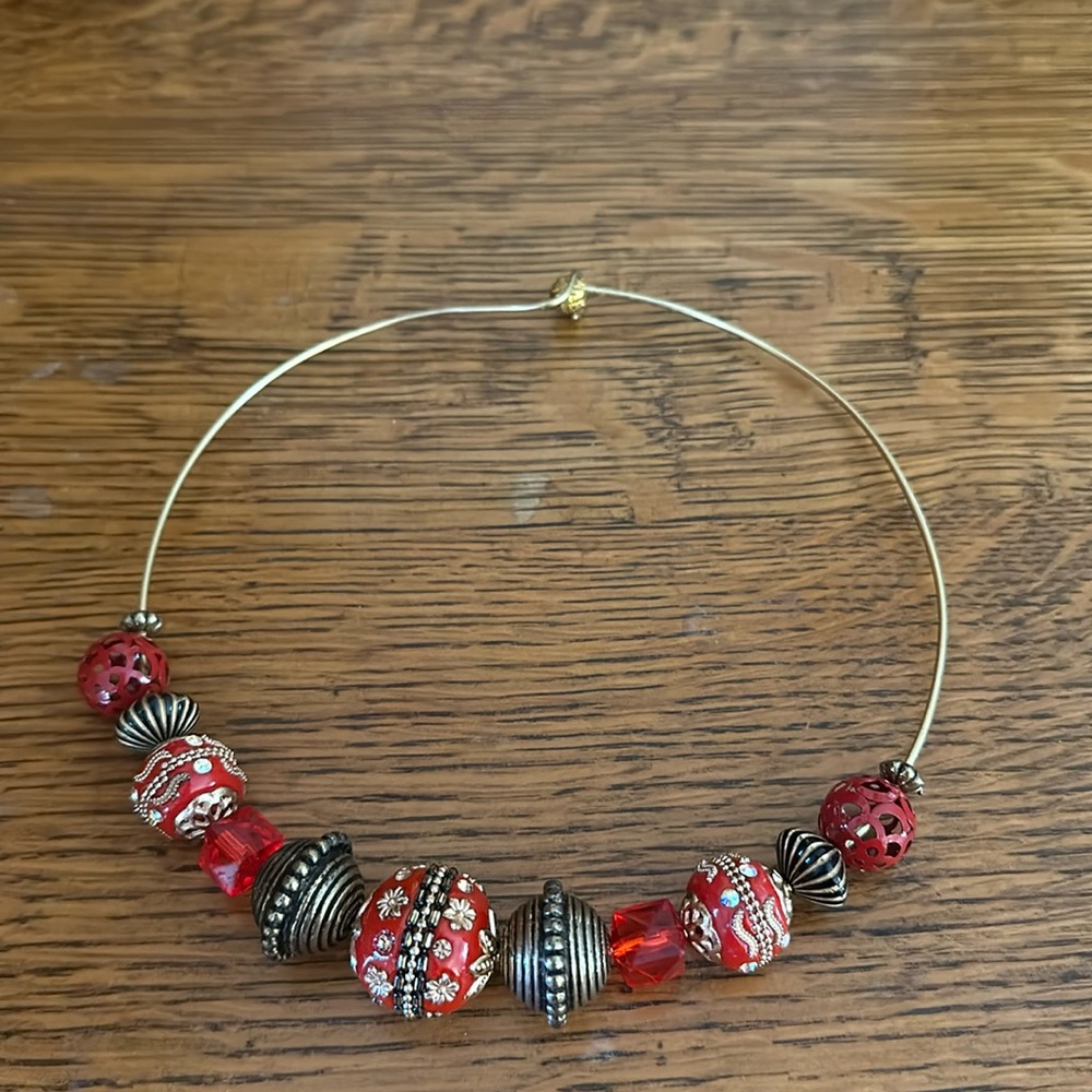 Red necklace
